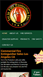 Mobile Screenshot of 1stinfireprotection.com